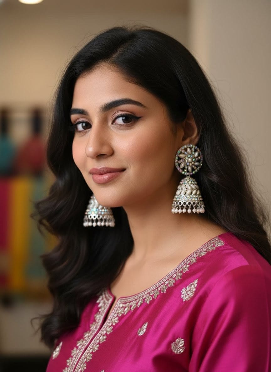 Chandni Pearl Jhumka