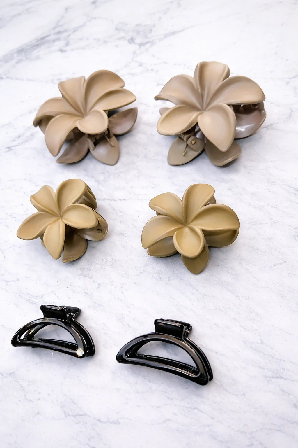 Floral Hair Claw Clips Clutcher for Women by Shinora