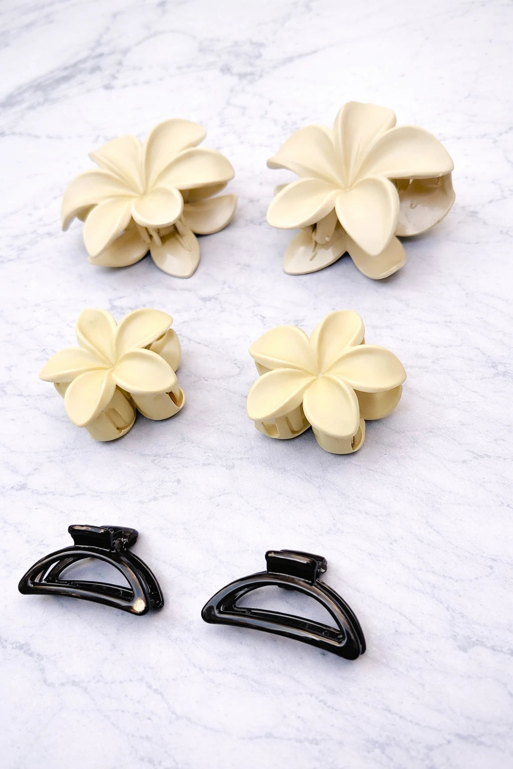 Floral Hair Claw Clips Clutcher for Women by Shinora